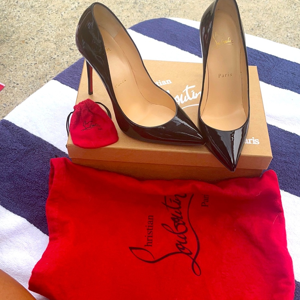 Christian Louboutin Pigalle Follies 100 Patent 36